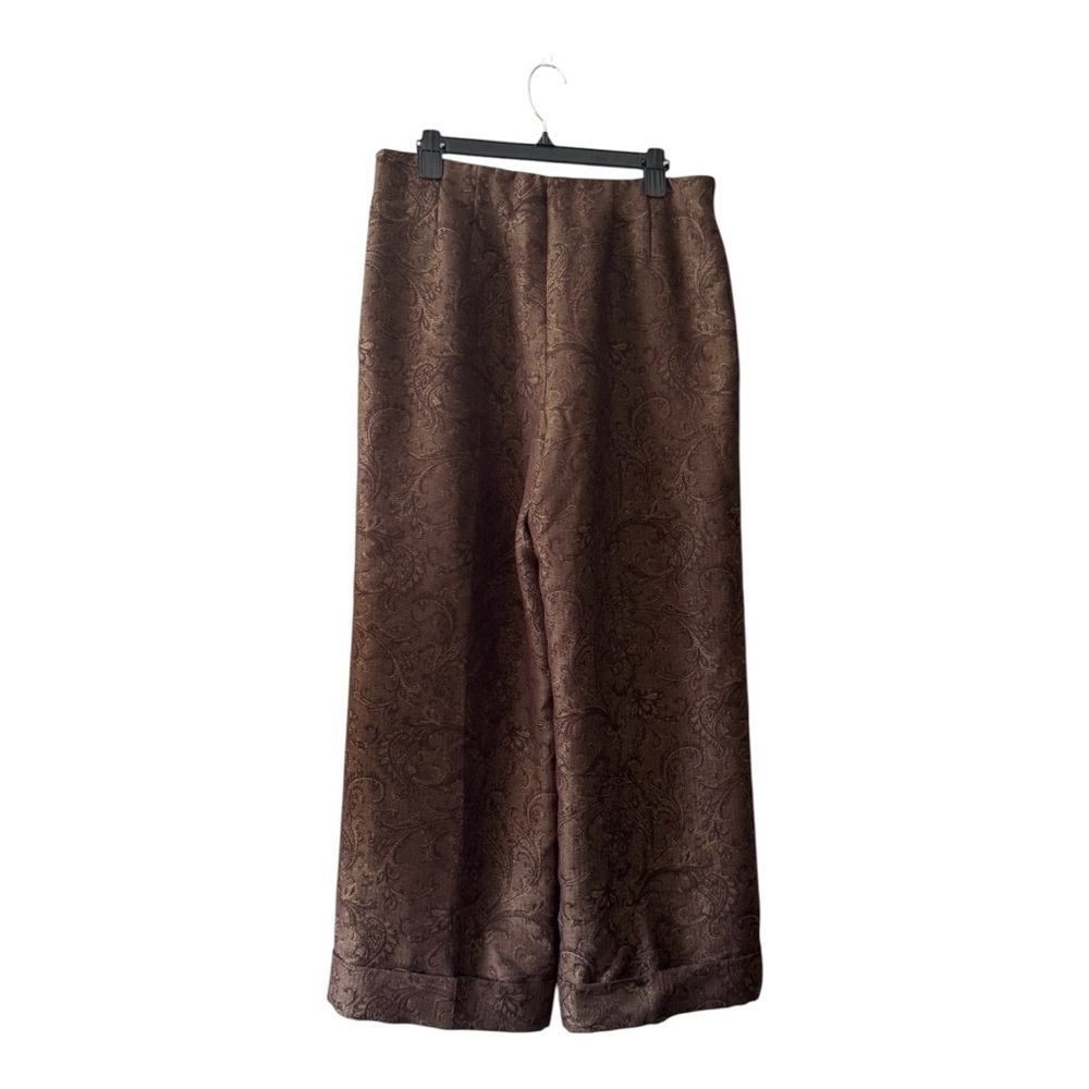 Coldwater Creek Brown Patterned Pants - Picture 3 of 8